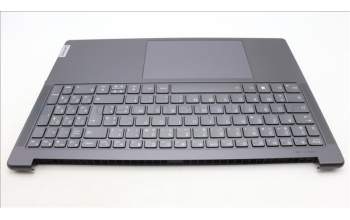 Lenovo 5CB1L55117 C-Abdeckung mit Tastatur, Französisch, Sturmgrau