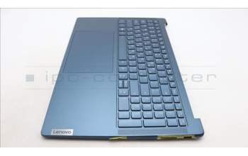 Lenovo 5CB1L55154 C-Abdeckung mit Tastatur, Hebräisch, Aquamarinblau
