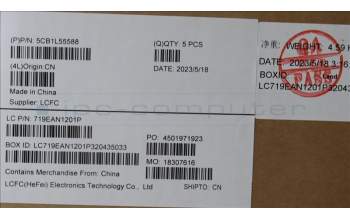 Lenovo 5CB1L55588 COVER Upper Case ASM_SWS L82X9 AGFP