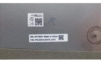 Lenovo 5CB1L57515 COVER FRU KT4DA_D_COVER_UMA_WW_ASSY_GR