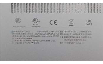 Lenovo 5CB1L57537 FRU COVER ROCP_DCOVER_SWG_SUB_ASSY