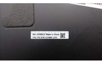 Lenovo 5CB1L57689 COVER KE451_A_COVER_ASSY_BLACK_24T