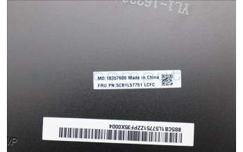 Lenovo 5CB1L57751 E16G1_A_COVER_SUB_ASSY_26T