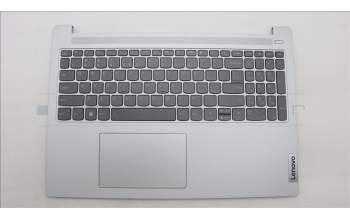 Lenovo 5CB1L64530 C-Abdeckung mit Tastatur, Englisch (US, Euro), Wolkengrau, Hintergrundbeleuchtung, Ohne_Fingerabdruckscanner
