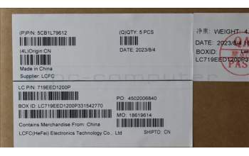 Lenovo 5CB1L79612 COVER Upper Case ASM_SWS L83A2 FP I/G