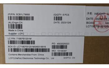 Lenovo 5CB1L79668 COVER Upper Case ASM_KOR L83AR AG D