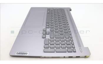 Lenovo 5CB1L79711 C-Cover with keyboard, UK English, Arctic Grey, UK