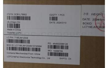 Lenovo 5CB1L79952 C-Abdeckung mit Tastatur, Skandinavien, grau, Hintergrundbeleuchtung