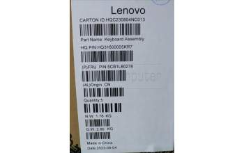 Lenovo 5CB1L80278 COVER Upper Case ASM_EURO ENGH82Y8SG PS