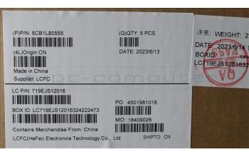 Lenovo 5CB1L80555 COVER Upper Case ASM_UKE L83AA MG