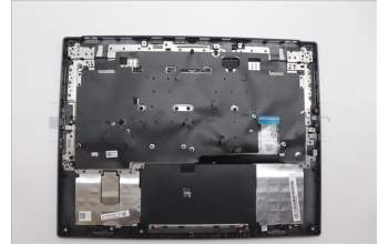 Lenovo 5CB1L83697 C-Cover with keyboard, Ukraine, Slate Grey, Backlight, Fingerprint, US