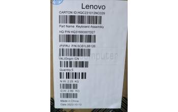 Lenovo 5CB1L88126 COVER Upper Case ASM_GER_H 83E0_NFP_STGY