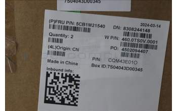 Lenovo 5CB1M21540 COVER FRU CCOVER ASM WL DummySC AMD COOK