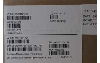 Lenovo 5CB1M21652 COVER FRU COVER LT6E0_A_COVER_32T_ASSY