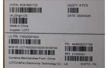 Lenovo 5CB1M21722 COVER MXCG0_D_COVER_WLAN_MG_ASSY