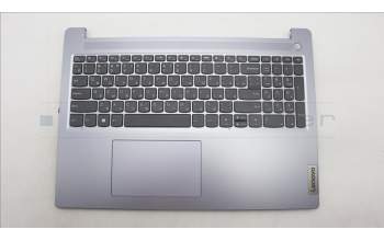 Lenovo 5CB1M46089 C-Cover with keyboard, Russian, Arctic Grey, Non-Backlight, Non-Fingerprint, US