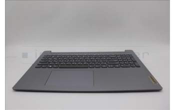 Lenovo 5CB1M46092 C-Cover with keyboard, Arabic, Arctic Grey, Non-Backlight, Non-Fingerprint, US