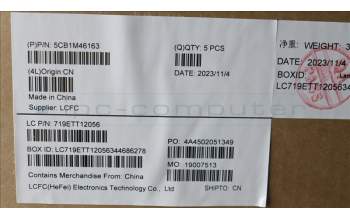 Lenovo 5CB1M46163 COVER Upper Case ASM_SWS L 83ESNFPABNBL