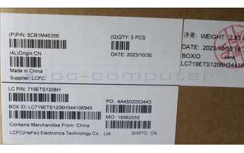 Lenovo 5CB1M46356 COVER Upper Case ASM_SWS L 83EQNFPAB