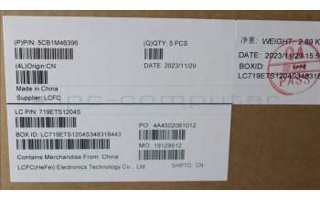 Lenovo 5CB1M46396 COVER Upper Case ASM_ITA L 83EQNFPAGN