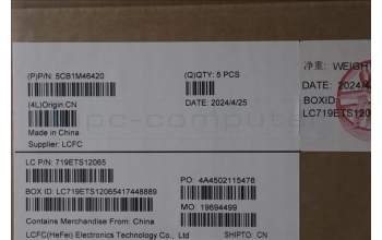 Lenovo 5CB1M46420 COVER Upper Case ASM_BUL L 83EQNFPAGN