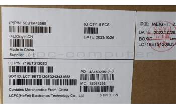 Lenovo 5CB1M46585 COVER Upper Case ASM_NORDIC L 83EQNFPABN