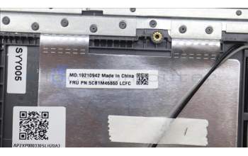 Lenovo 5CB1M46860 COVER Upper Case ASM_ITA L 83EMAGFP BL