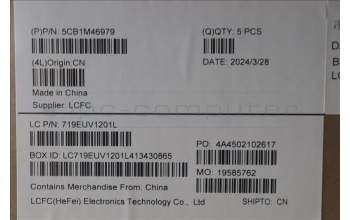 Lenovo 5CB1M46979 COVER Upper Case ASM_FRA L 83EMABFP BL