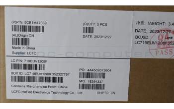 Lenovo 5CB1M47039 COVER Upper Case ASM_SPA L 83EMAGFP NBL