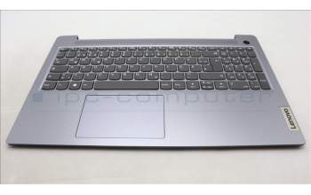 Lenovo 5CB1M47049 C-Cover with keyboard, German, Arctic Grey, Non-Backlight, Fingerprint, UK