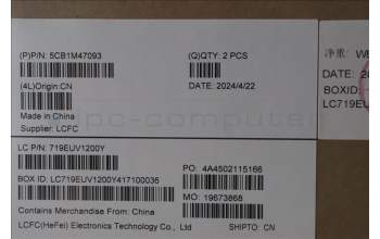 Lenovo 5CB1M47093 COVER Upper Case ASM_BUL L 83EMAG NBL