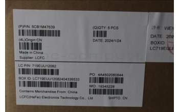 Lenovo 5CB1M47639 COVER Upper Case ASM_UKE L 83ELNFPAGN