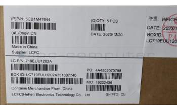 Lenovo 5CB1M47644 COVER Upper Case ASM_POR L 83ELNFPAGN