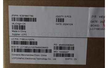 Lenovo 5CB1M47789 COVER Upper Case ASM_SPA L 83ELNFPABN