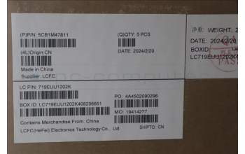 Lenovo 5CB1M47811 COVER Upper Case ASM_EURO ENGL83ELNFPABN