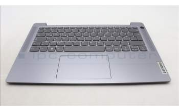 Lenovo 5CB1M47827 C-Cover with keyboard, German, Arctic Grey, Fingerprint, UK