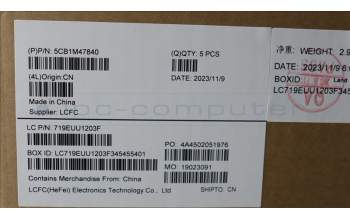 Lenovo 5CB1M47840 COVER Upper Case ASM_SPA L 83ELFPAG