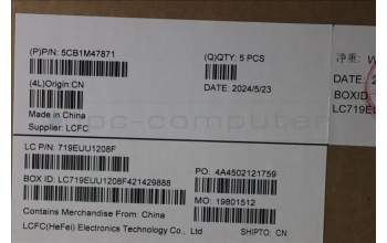 Lenovo 5CB1M47871 COVER Upper Case ASM_SPA L 83ELNFPAG