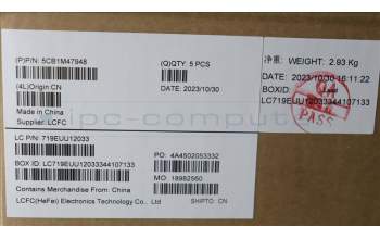 Lenovo 5CB1M47948 COVER Upper Case ASM_FRA L 83ELFPAB
