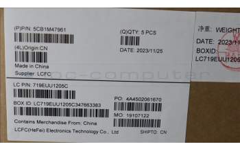 Lenovo 5CB1M47961 COVER Upper Case ASM_POR L 83ELFPAB