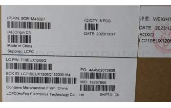 Lenovo 5CB1M48027 COVER UpperCaseASM_FRA L83ENFPAGNBL