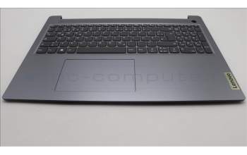 Lenovo 5CB1M48028 C-Cover with keyboard, German, Arctic Grey, Non-Backlight, Non-Fingerprint, UK