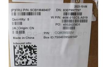 Lenovo 5CB1M48407 COVER Upper Case ASM_ITA W21KK AG BL