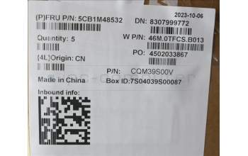 Lenovo 5CB1M48532 COVER Upper Case ASM_HBW W21KH AGBL U