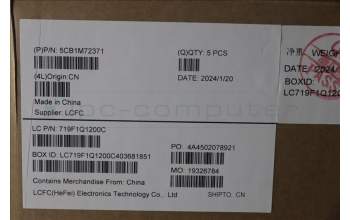 Lenovo 5CB1M72371 COVER Upper Case ASM_ARA L 83G0W/SCW