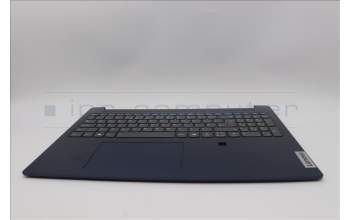 Lenovo 5CB1N91048 C-Cover with keyboard, UK English, Abyss Blue, Backlight, Fingerprint, UK