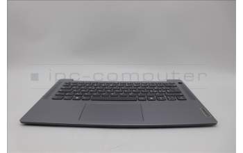 Lenovo 5CB1N94666 C-Cover with keyboard, Italian, Arctic Grey, Non-Backlight, UK