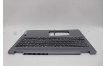 Lenovo 5CB1N95065 C-Cover with keyboard, Italian, Luna Grey, Fingerprint, UK