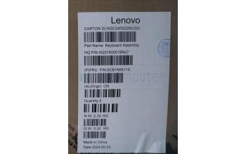 Lenovo 5CB1N95119 COVER Upper Case ASM EUROENG H83DS FP CB