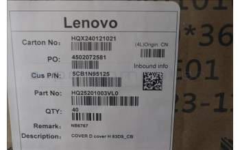 Lenovo 5CB1N95125 COVER D cover H 83DS_CB